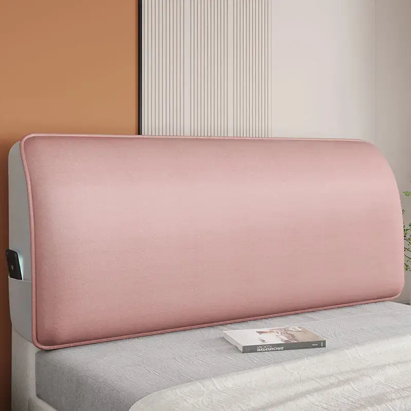 High Grade Waterproof Technology Cloth Bed Head Cover Soft Smooth All-inclusive Headboard Cover Luxury Bedside Dustproof Cover