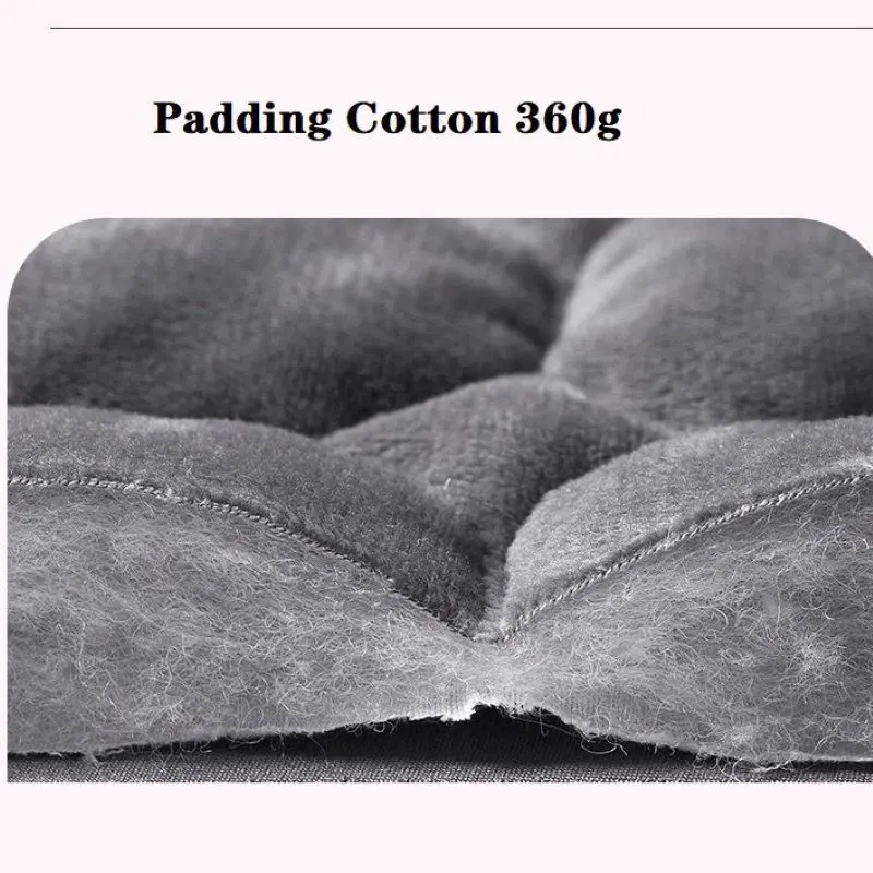 European Thicken Soft Plush Quilted Headboard Cover Solid Color Pink All-inclusive Velvet Bed Head Cover 180x70cm