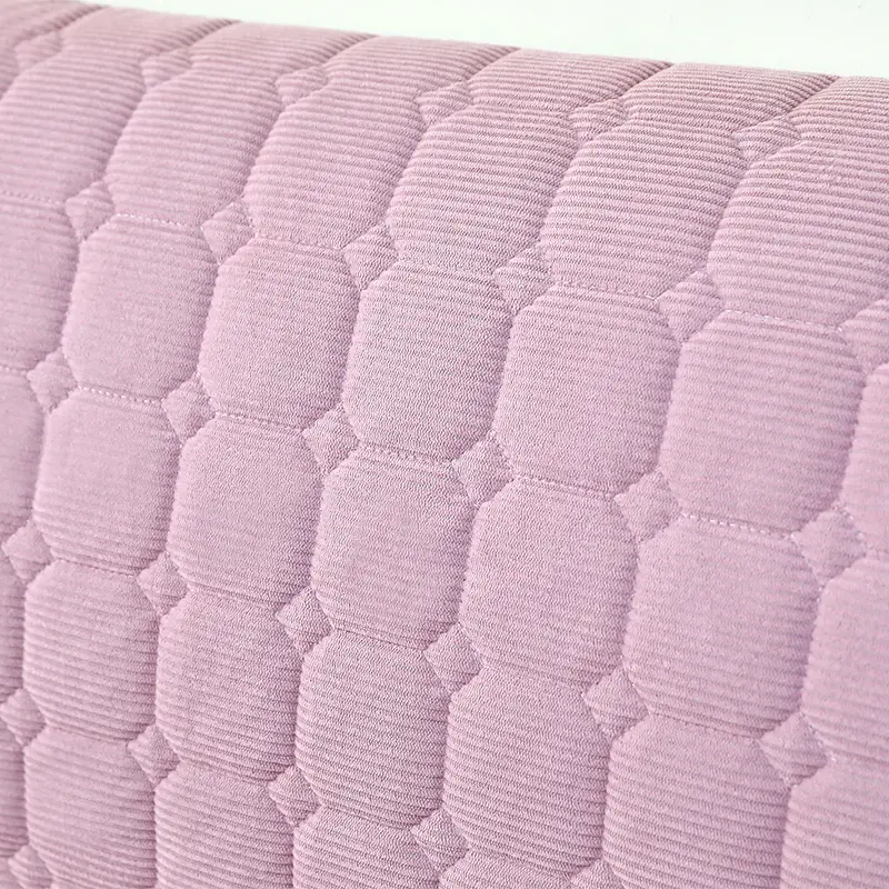 High Grade All-inclusive Headboard Cover Velvet Quilted Bed Head Cover Soft Smooth Bedroom Backrest Dust Protector Cover