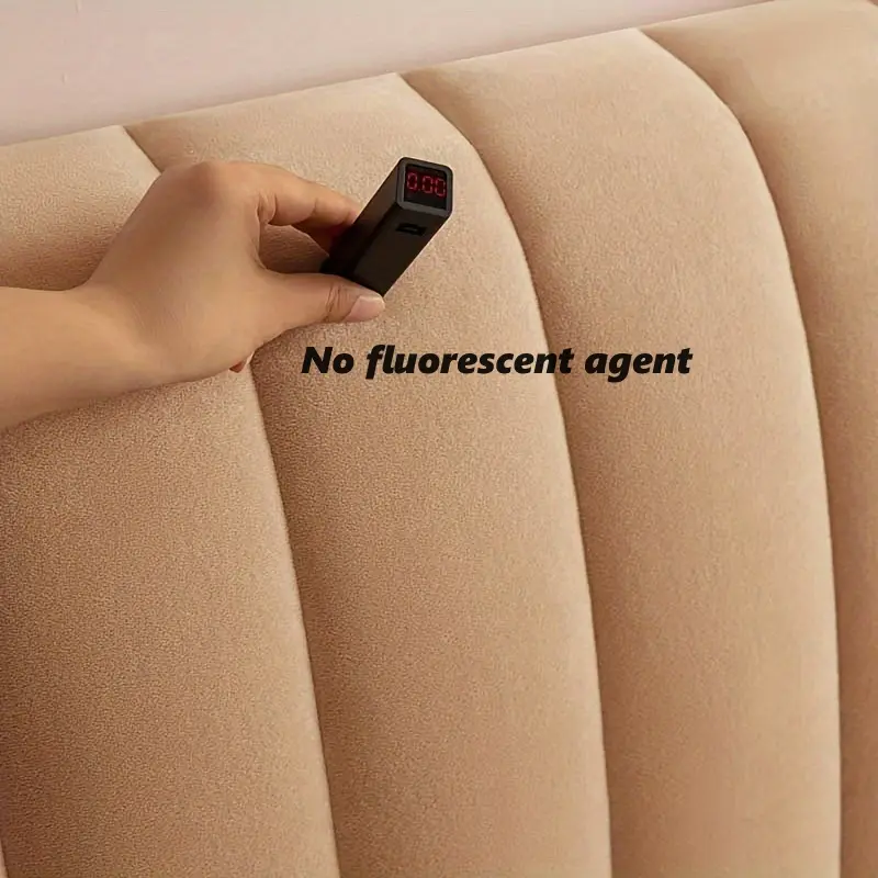 Luxury Soft Thick Velvet Bed Head Cover High Grade Short Plush Quilted Headboard Cover All-inclusive Bedside Protector Cover