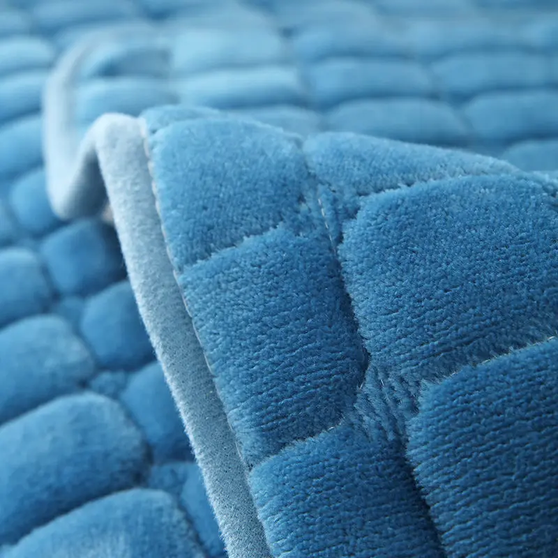Fashion Solid Color Thicken Flannel Plush Sofa Towel Soft Velvet Couch Cover for Sofa  Anti-slip Sofa Cover for Living Room