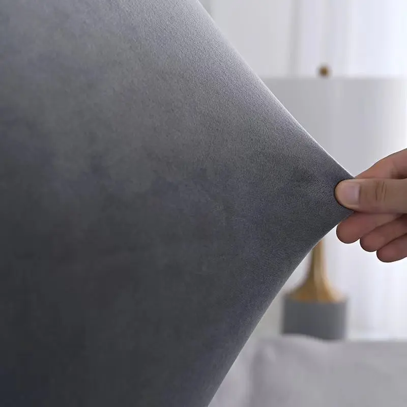 High Elastic All-inclusive Fine Flannel Headboard Cover Dustproof Bed Head Cover Bed Head Back Protection Headboard Dust Cover