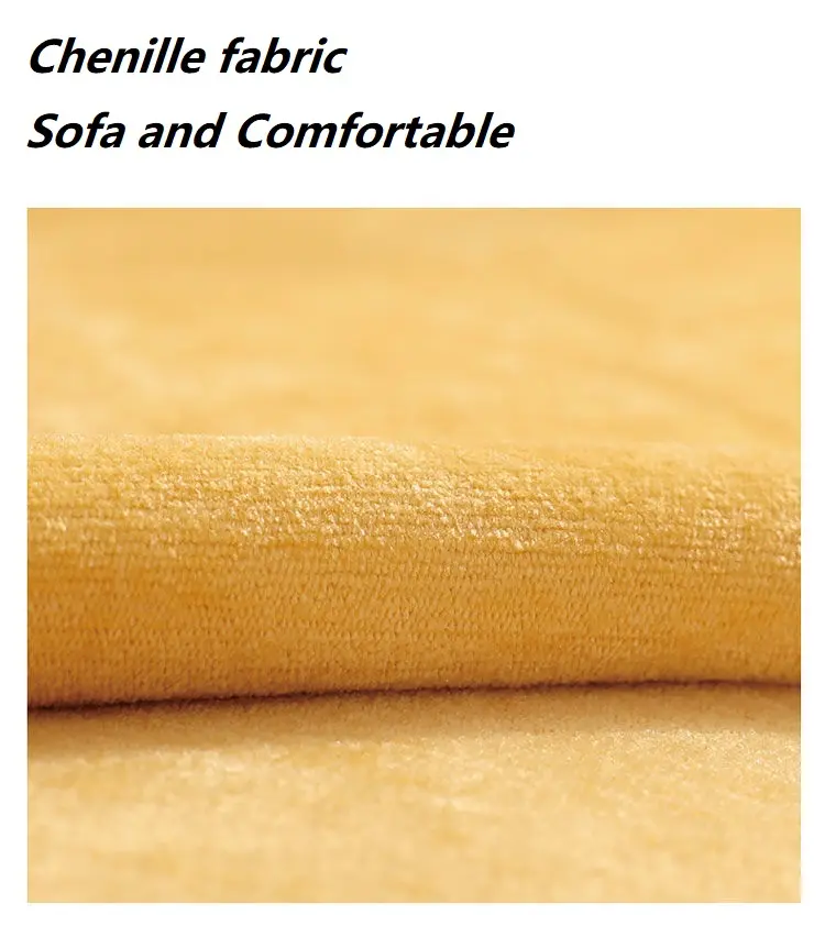 High Quality Soft Sectional Sofa Cover Nordic Chenille Solid Color Sofa Towel Universal Non-slip Couch Cover for Living Room