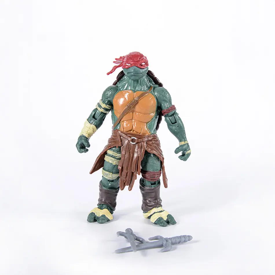 4pcs TMNT Action Figure Anime Teenage Mutant Ninja Turtle Figuras Toys NECA PVC Collection Model Gift for Children Decoration