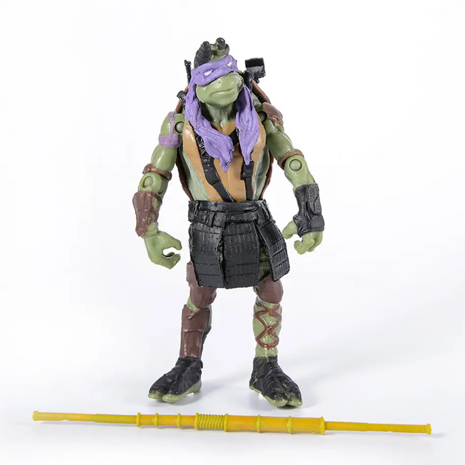 4pcs TMNT Action Figure Anime Teenage Mutant Ninja Turtle Figuras Toys NECA PVC Collection Model Gift for Children Decoration