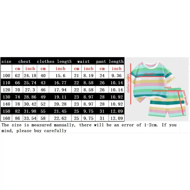Kawaii Gabby Dollhouses Girl Cute T-shirt Shorts Set Kids Short Sleeve Tee Casual Pants Summer Clothing Children Home Wear Gifts
