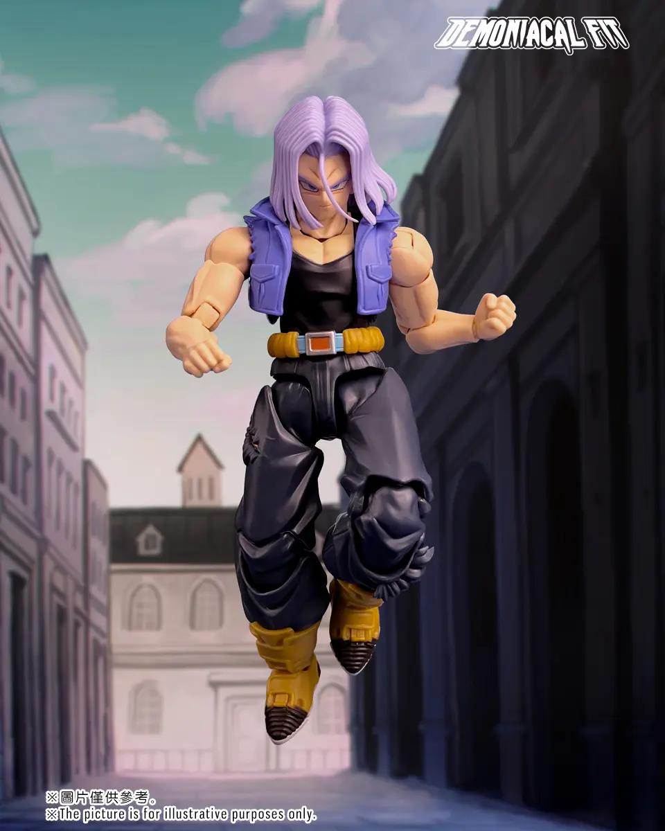 Demoniacal Fit Trunks Figure Dragon Ball Z SHF Super Saiyan The Boy From The Future Son of Tomorrow Action Figure Model Toy Kid