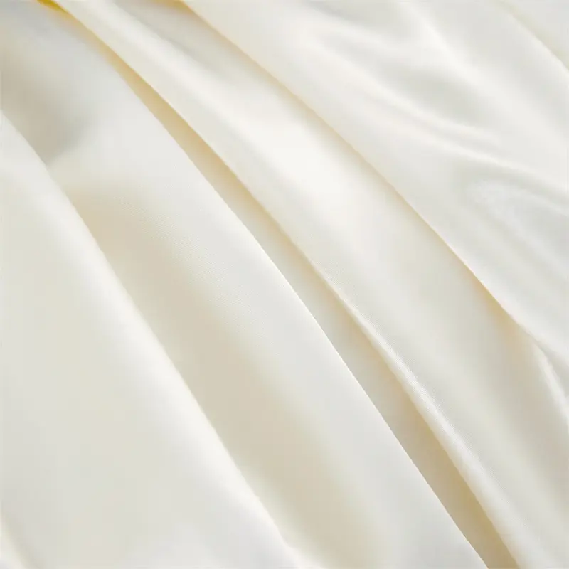 1pc 2pc Ruffle SILKY SATIN Pillowcase Woven Lace Active Printing, Machine Washable, Craft Style Pleated Envelope Pillowcase