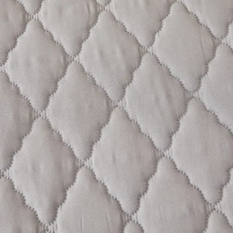 2Pc Waterproof Quilted Pillowcase Solid Color Pillow Cover Case 48x74cm Pillowsham Anti-Mite Anti-Bacterial Bedroom