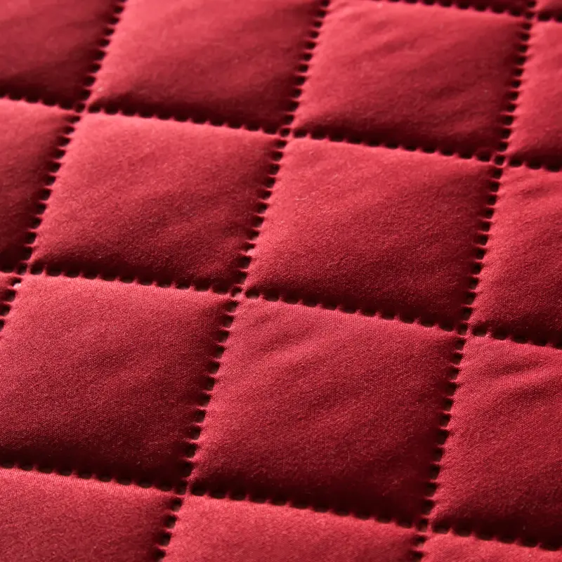 Northern Europe Double-deck Pillowcase Waterproof Anti-Mite Anti-Bacterial Quilted Cotton Pillow Case Bedroom Home Decoration