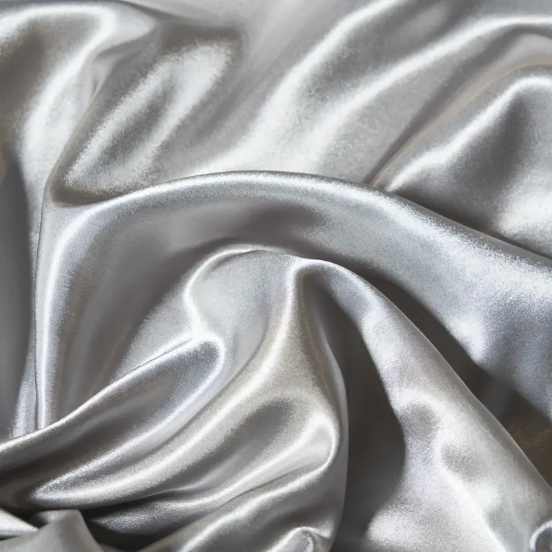 1 Simple Modern Satin Solid Color Fitted Sheet, Solid Color Ice Silk Bedspread for Bedroom, Bedding (Excluding Pillowcases)