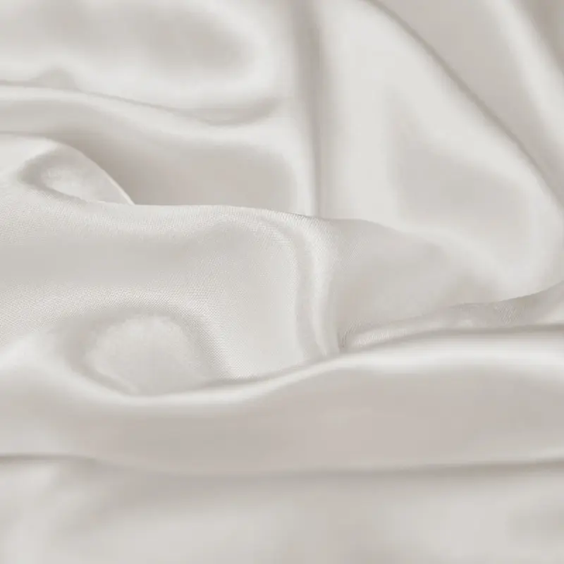 Satin Rayon Fitted Sheet Solid Color Mattress Cover With Elastic Band Bed Sheet High-End Home Hotel Bedding Fit Sheet