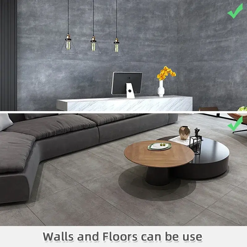 10pcs PVC Flat Imitation Marble Tile Floor Stickers 30*30cm Self-adhesive Wall Stickers Waterproof Bathroom living room Decals