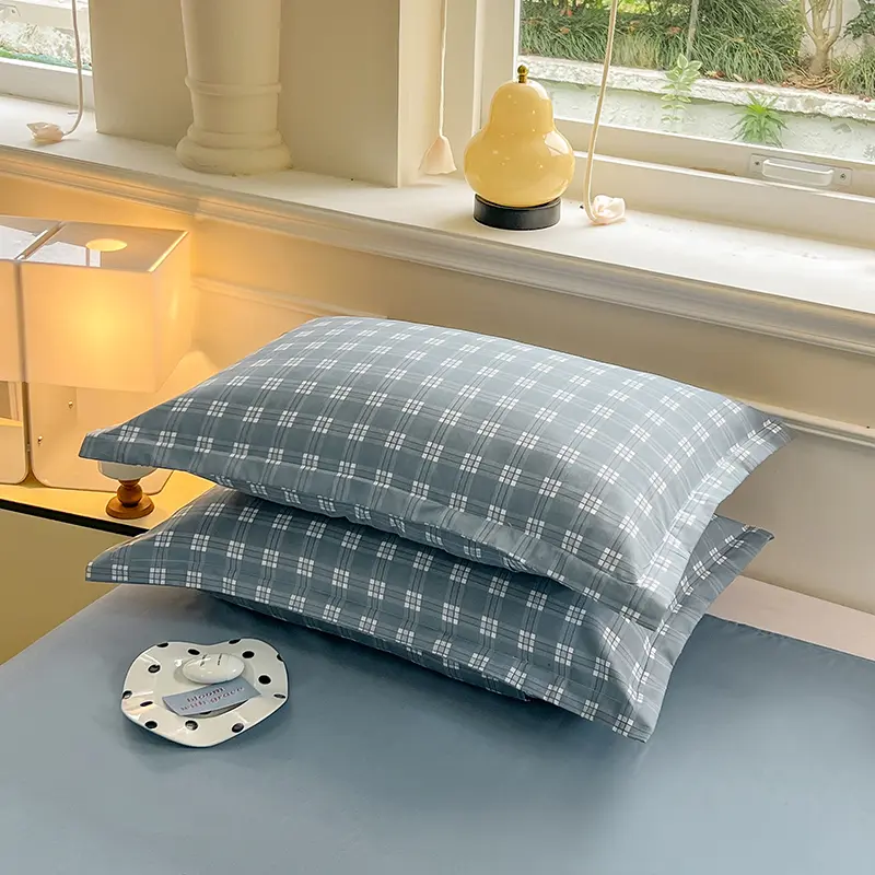 2pcs Pillowcase Printed Pillow Cover 48x74cm Pillowslip Rectangle Cushion Cover Home Bed Pillow Case Kissenbezug