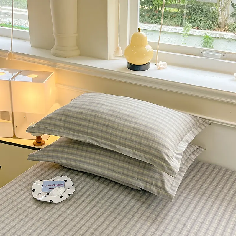 2pcs Pillowcase Printed Pillow Cover 48x74cm Pillowslip Rectangle Cushion Cover Home Bed Pillow Case Kissenbezug