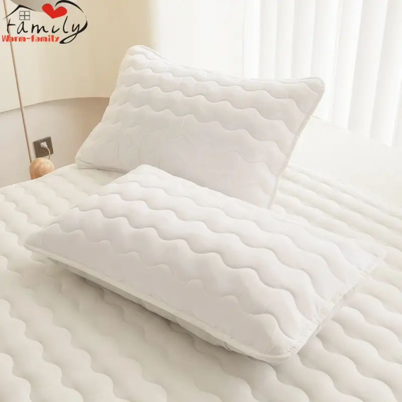 1/2pcs Cotton Pillowcase Bed Pillows Cover 48x74cm Cushion Cover funda almohada Quilted Pillow Cases Home Pillowslip ﻿