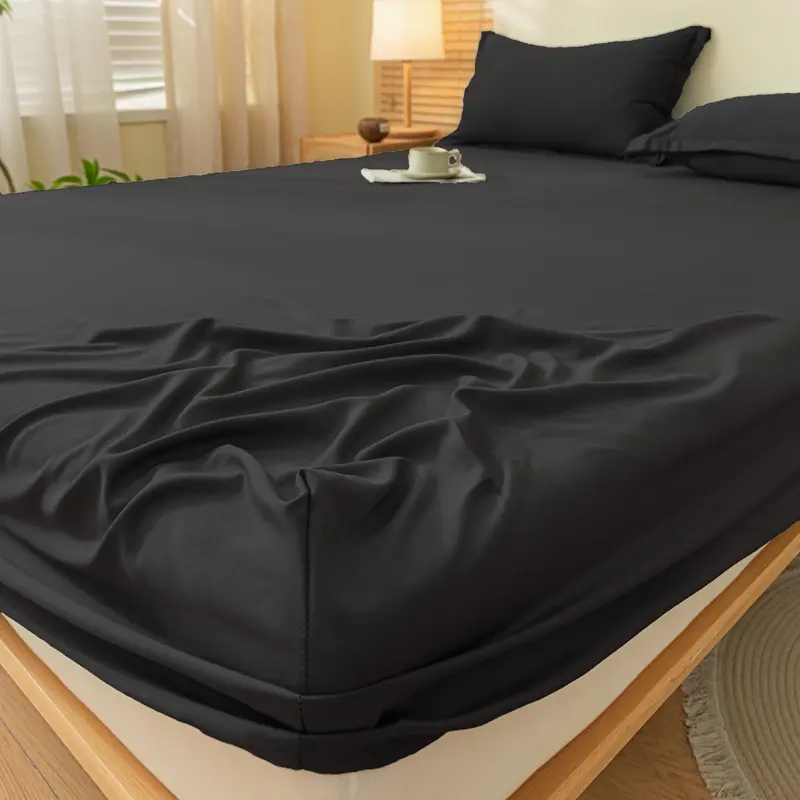 Fitted Sheet - Hotel Quality - Ultra Soft & Breathable - Brushed Microfiber - Deep Pocket - Cooling Fitted Sheet