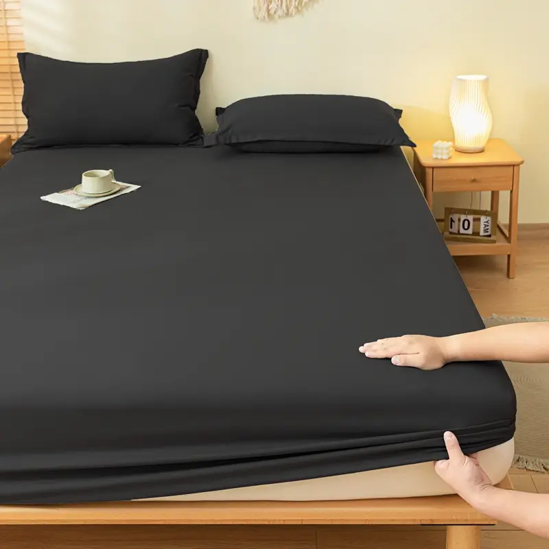 Fitted Sheet - Hotel Quality - Ultra Soft & Breathable - Brushed Microfiber - Deep Pocket - Cooling Fitted Sheet