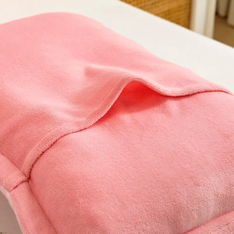 Kids Thick Warm Winter Pillowcase ,Velvet Flannel Skin-Friendly Pillowshams,Fluffy Fabric Pillow Covers Super Soft Home Textiles