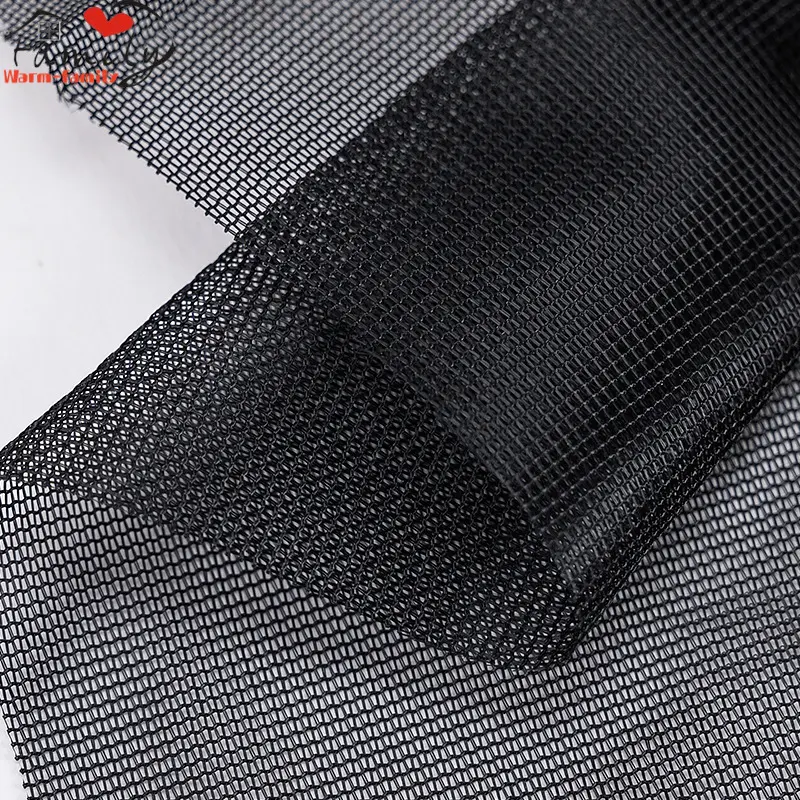 High Quality Soft Mesh Sheer Tulle Fabric Swiss Tulle for Bridal Veil Illusion Wedding Dress White Ivory Beige Black 160cm