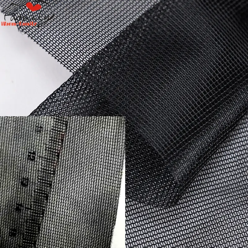 High Quality Soft Mesh Sheer Tulle Fabric Swiss Tulle for Bridal Veil Illusion Wedding Dress White Ivory Beige Black 160cm