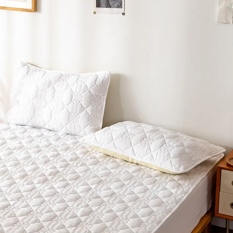 1/2 Piece Washed Cotton Jacquard Fabric Pillowcase Moisture And Sweat Proof Pillow Cover 48x74cm For Bedroom Home Hotel Detor