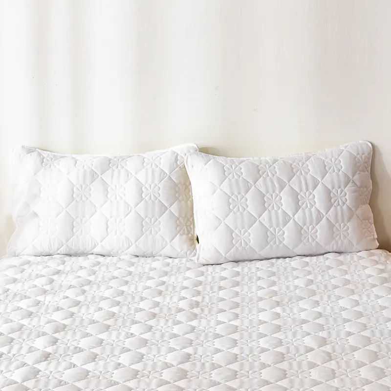 1/2 Piece Washed Cotton Jacquard Fabric Pillowcase Moisture And Sweat Proof Pillow Cover 48x74cm For Bedroom Home Hotel Detor