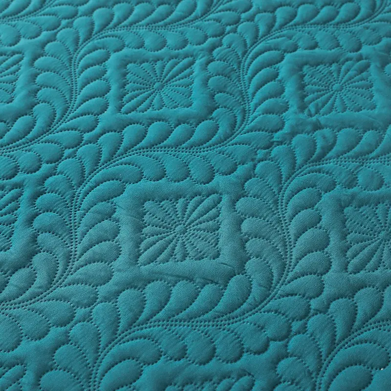 Quilted 100% Waterproof Fitted Sheet with Elastic Queen King Size Mattress Protector Solid Bed Cover( Pillowcase Need Order)