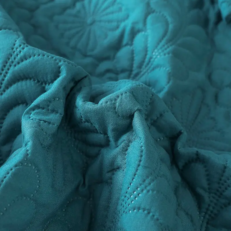 Quilted 100% Waterproof Fitted Sheet with Elastic Queen King Size Mattress Protector Solid Bed Cover( Pillowcase Need Order)