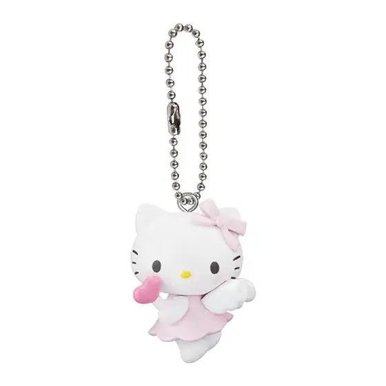 BANDAI Sanrio Action Figures Model Dream Angels Kitty Melody Pompompurin Kuromi Cinnamon Gashapon Pendant Genuine