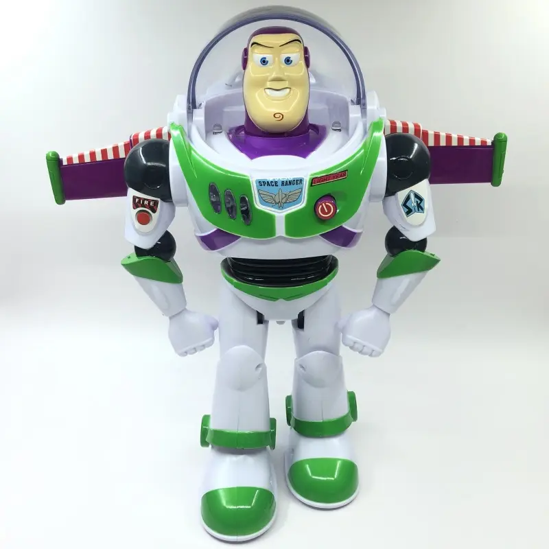 28cm Disney Toy Story 4 Juguete Woody Buzz Lightyear Music/Light With Wings Doll Action Figure Toy S03 Birthday Christmas Gift ﻿