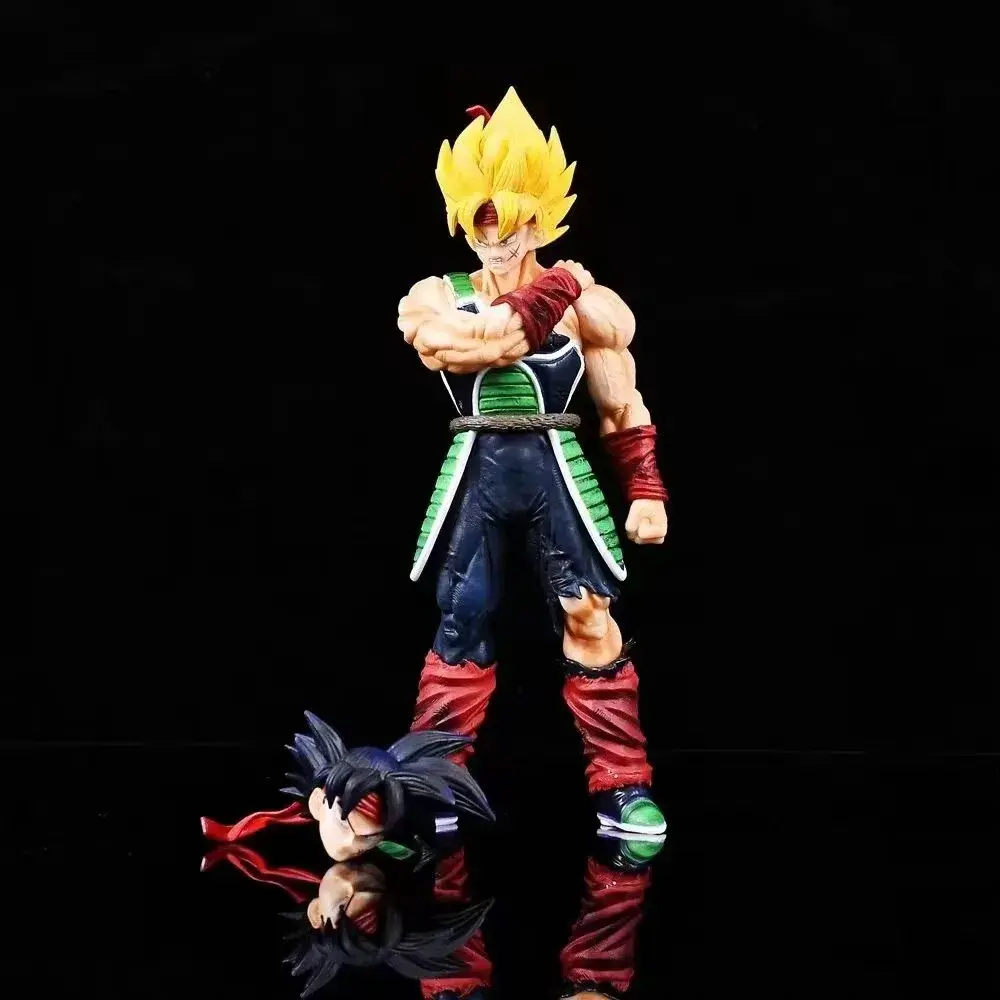 New Dragon Ball Z Anime Figure Bardock Figures 24cm Pvc Gk Statue Collection Model Desktop Decoration Kids Birthday Toys Gifts
