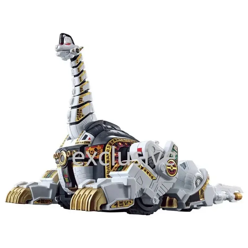 In Stock BANDAI Original Super Minpla SMP Mighty Morphin Megazord Rangers Anime Momel Action Figures Assemble Model Kit