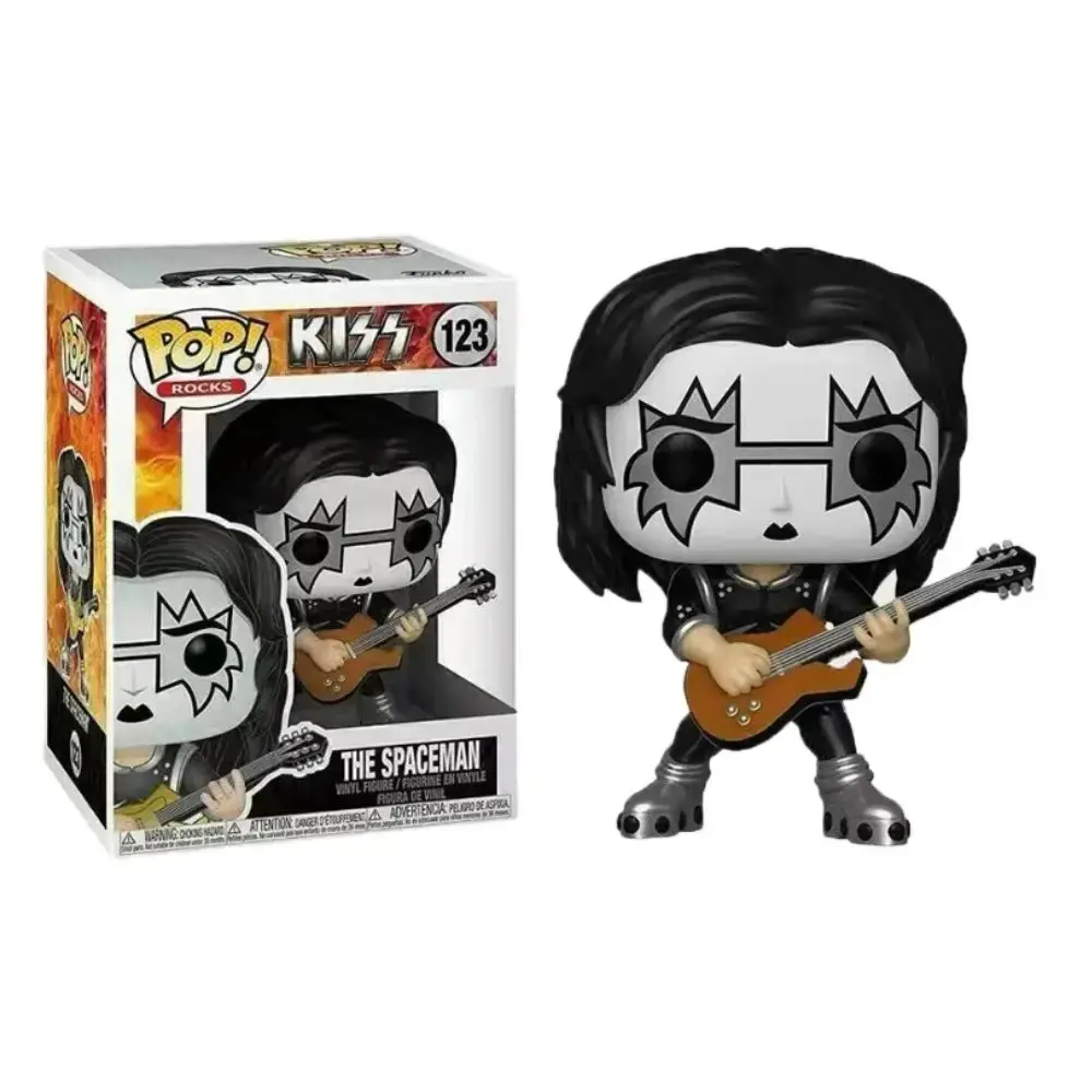 New Vintage Heavy Metal Kiss Band Rock Poster Music Team pops Decoration OrnamenRocks Kiss s Action Figure Collection Model Toys