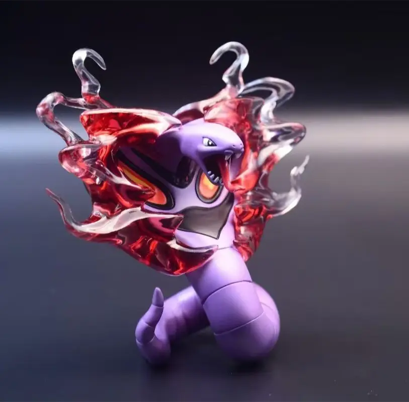 New Anime Pokemon  Figure 023 Ekans  024Arbok Figures Statue Collectible Model Ornament Toys Desk Decor PVC Kid Custom Birthday
