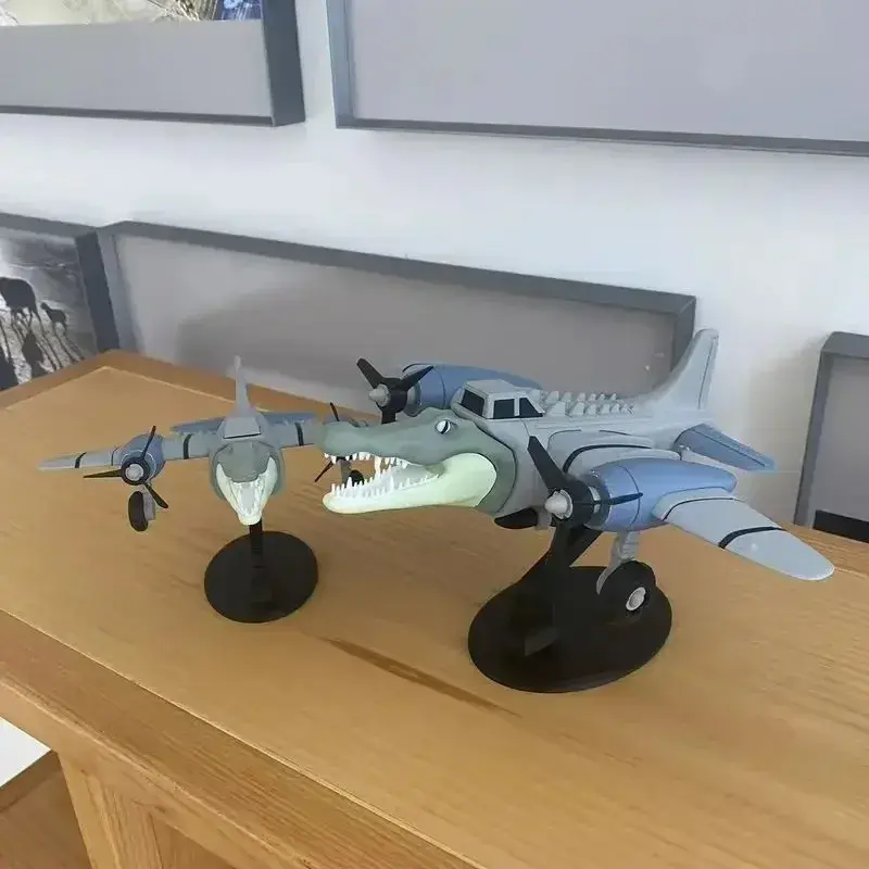 In Stock Bombardiro Bonecaambalabu Crocodile Bomber Figure Tralalala Shark Cappuccino Model Collection Desk Decor Doll for Gifts