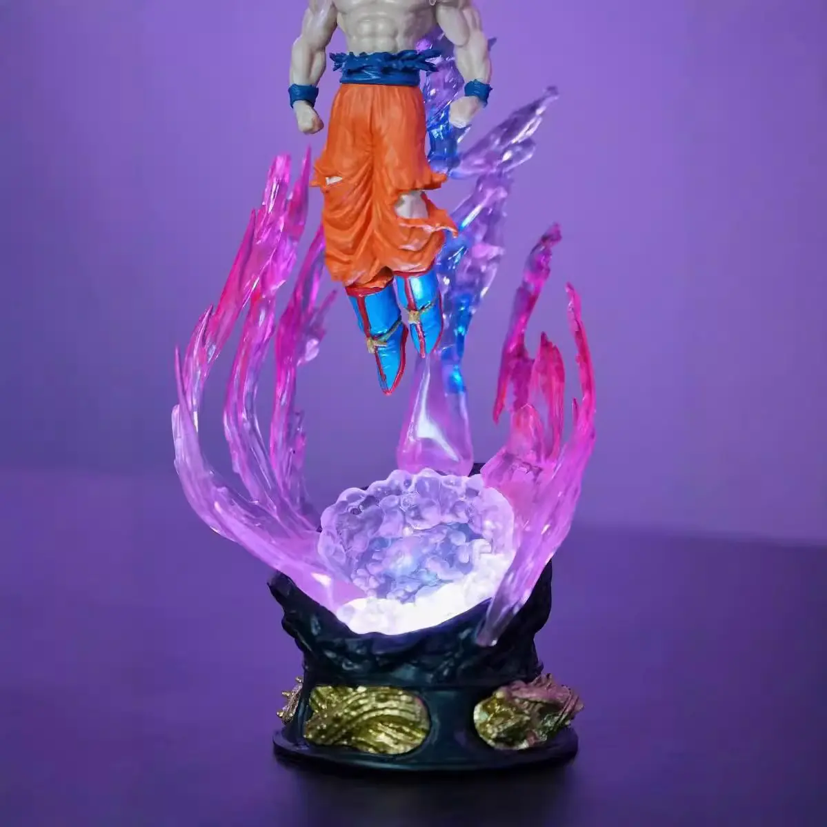 New Dragon Ball Son Goku 25cm Anime Figure Ultra Instinct Super Saiyan Figurine Statue Pvc Statue Model Ornament Collection Gift