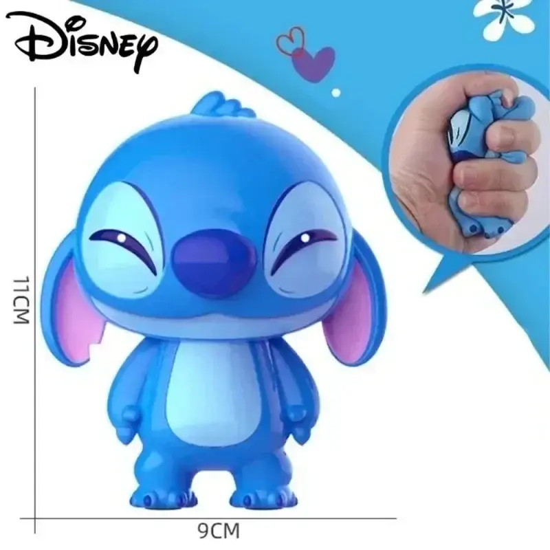 Disney Stitch Decompression Toy Stitch Model Rebound Doll Decompression Soft Slow Cartoon Children's Figure Toy Healing Gifts