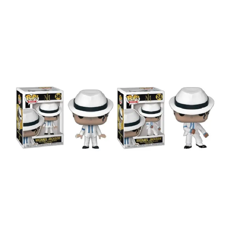MINISO POP Michael Jackson concert commemorative edition hand-held collection set doll PVC doll toy children's gift