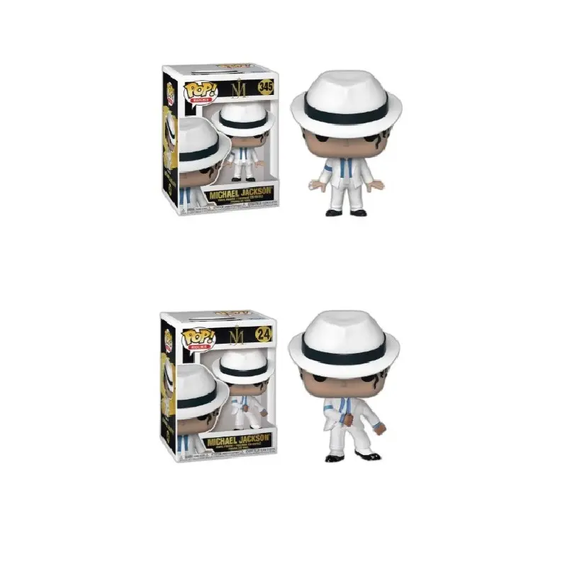 MINISO POP Michael Jackson concert commemorative edition hand-held collection set doll PVC doll toy children's gift