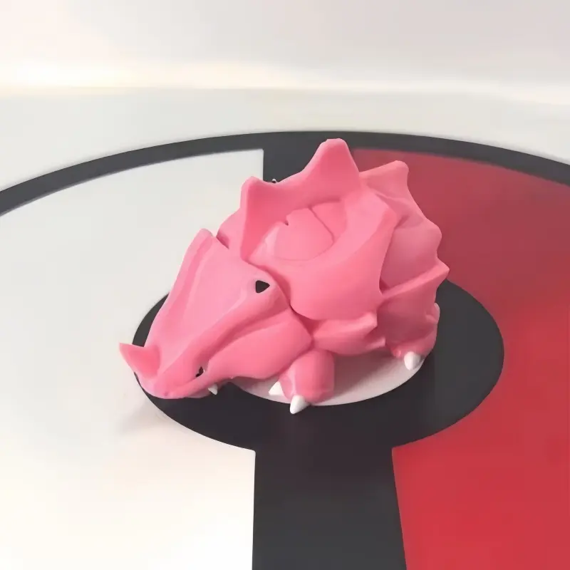 Hot PokéM0n Rhyhorn Rhydon Anime World 1:20 Action Figure Cute Doll 3d Print Model  Desktop Collection  Kids Toys Birthday Gifts