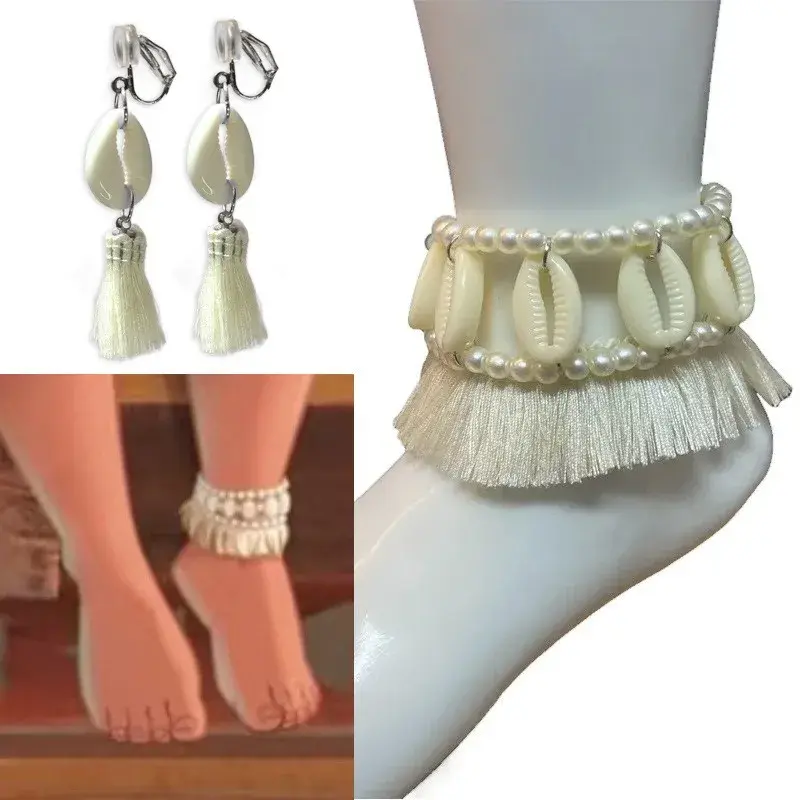 Disney Moana 2 Bracelet Anklet Necklace Accessories Cartoon Anime Derivative Peripherals Ornaments Birthday Party Decor Gifts