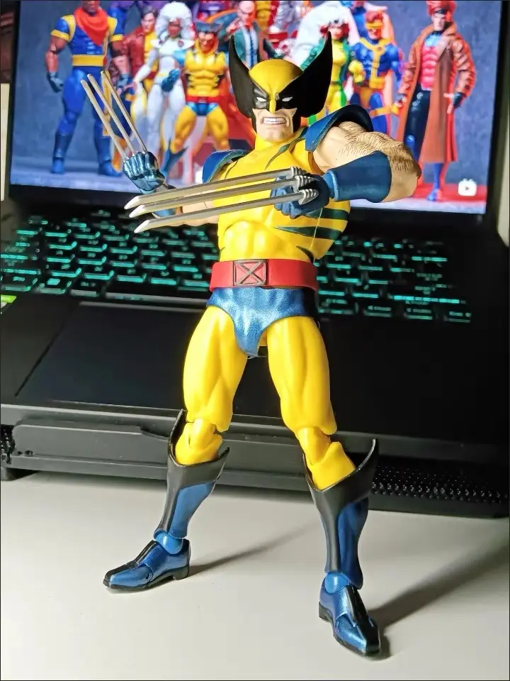 Ct Toys Wolverine Mafex 096 Figure Mafex 138  Brown Comic Ver X-Men Anime Action Figure Figurine Model Statue Gifts Toys