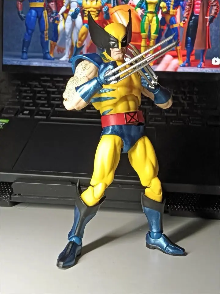 Ct Toys Wolverine Mafex 096 Figure Mafex 138  Brown Comic Ver X-Men Anime Action Figure Figurine Model Statue Gifts Toys