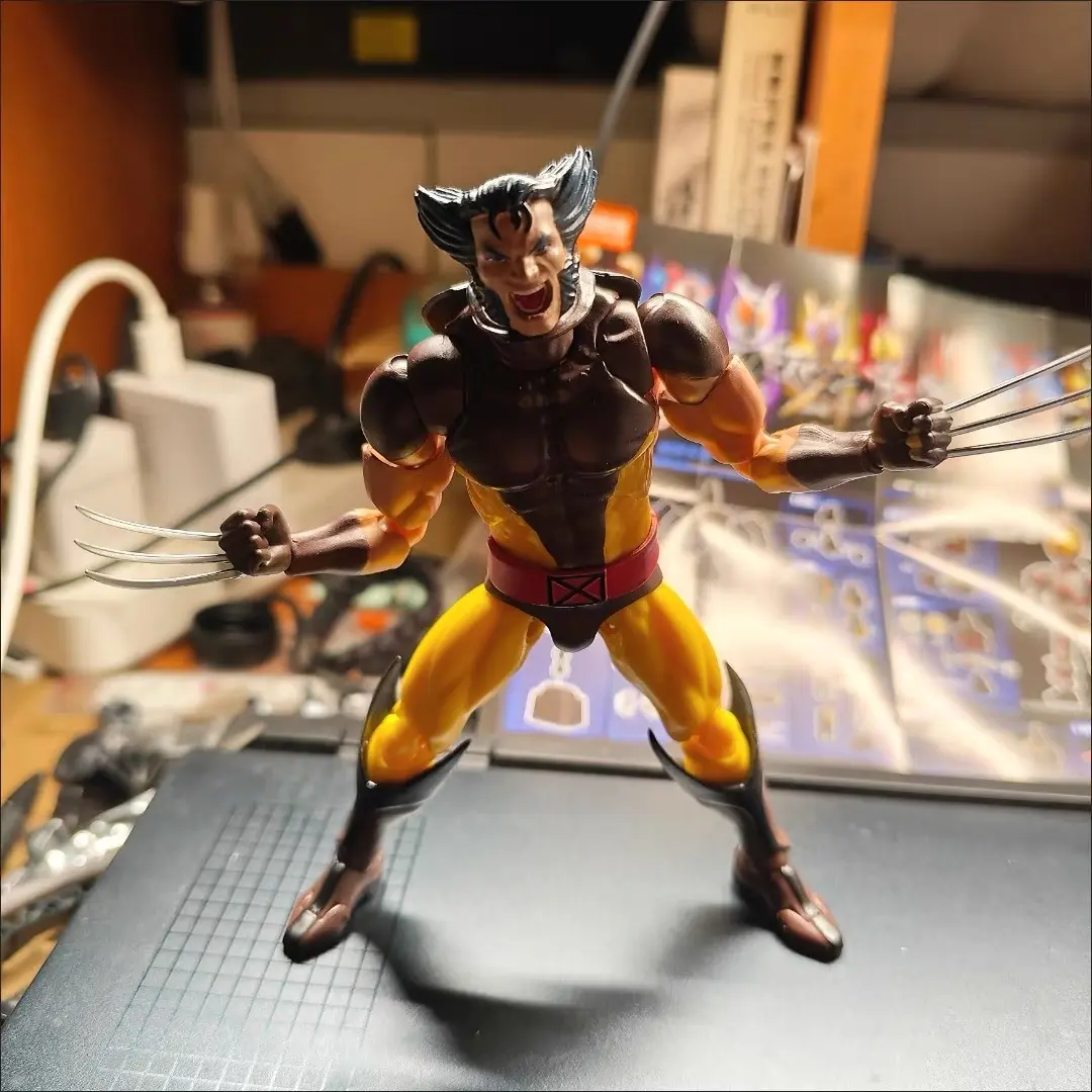 Ct Toys Wolverine Mafex 096 Figure Mafex 138  Brown Comic Ver X-Men Anime Action Figure Figurine Model Statue Gifts Toys