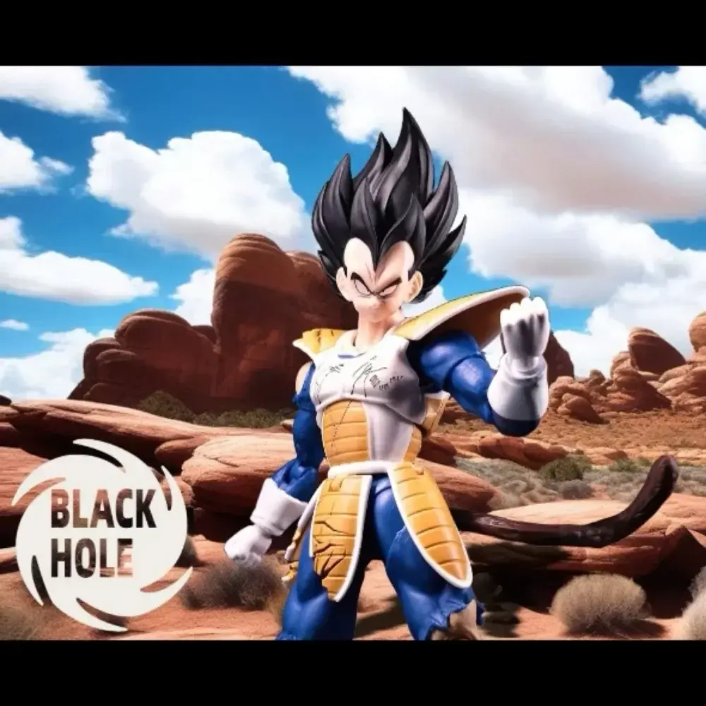 [IN STOCK] Black Hole Toys Dragon Ball SHF SSJ Super Saiyan Battle Suit Battle Damage Vegeta Son Goku Action Figures Models Toy