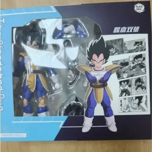 [IN STOCK] Black Hole Toys Dragon Ball SHF SSJ Super Saiyan Battle Suit Battle Damage Vegeta Son Goku Action Figures Models Toy