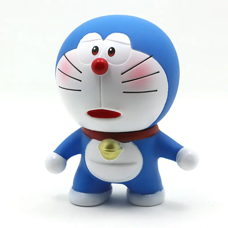 Doraemon Kawaii Anime Action Figure Handmade Model Toys Cute Collection Hobby Dolls For Kid Friends Birthday Gift