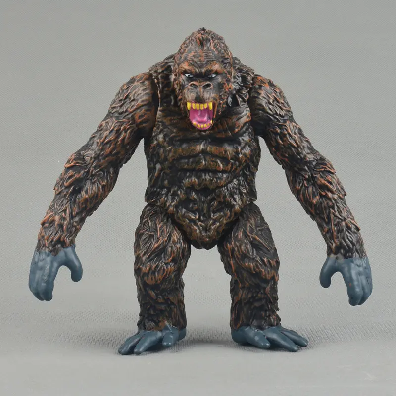 New movie King Kong vs Godzilla Joint mobility Action Figures PVC Gorilla Model Statue Desk Decor Toys doll Collection Gifts