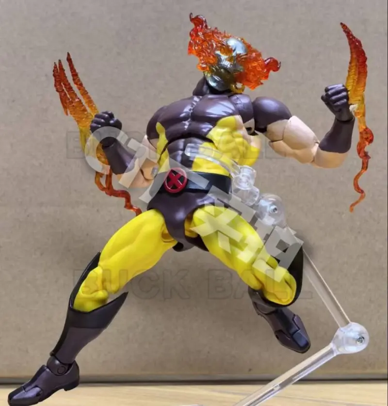 CT Toys Hellverine Figure Wolverine Mafex 138 Brown Comic X-Men Action Figure Shf Anime Figurine Ko Model Statue Toy Gifts
